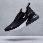 Nike Air Max 270 BLACK ANTHRACITE WHITE - Image 3