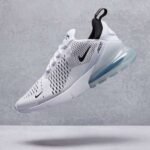 Nike Air Max 270 WHITE BLACK - Image 3