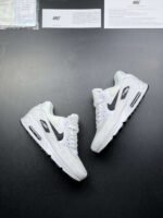 Nike Air Max 90 White Black - Image 2