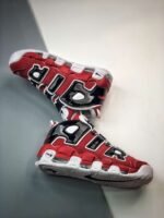 Nike Air More Uptempo Bulls Varsity Red White Black - Image 3