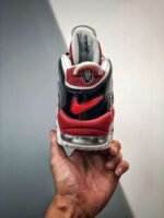 Nike Air More Uptempo Bulls Varsity Red White Black - Image 7