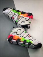 Nike Air More Uptempo Gradient Midsoles White Total Orange - Image 3
