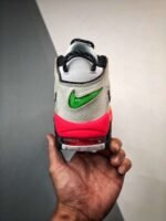 Nike Air More Uptempo Gradient Midsoles White Total Orange - Image 7