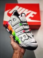 Nike Air More Uptempo Gradient Midsoles White Total Orange - Image 4