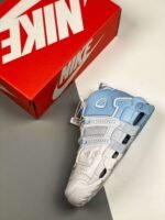 Nike Air More Uptempo Sky Blue Psychic Blue Grey White Multicolor - Image 2
