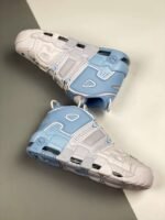 Nike Air More Uptempo Sky Blue Psychic Blue Grey White Multicolor - Image 3
