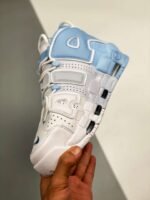 Nike Air More Uptempo Sky Blue Psychic Blue Grey White Multicolor - Image 6