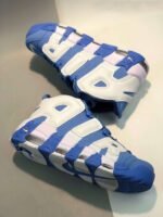 Nike Air More Uptempo University Blue White - Image 3