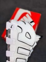 Nike Air More Uptempo White Black - Image 5