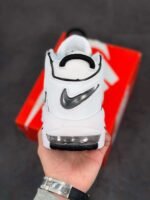 Nike Air More Uptempo White Black - Image 7