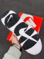 Nike Air More Uptempo White Black - Image 8