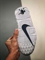 Nike Air More Uptempo White Navy - Image 8