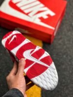 Nike Air More Uptempo White Red - Image 7