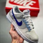 Nike Dunk Low Ivory Hyper Royal - Image 3