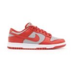 Nike Dunk Low Retro UNLV Varsity Red Medium Grey White Orange - Image 3