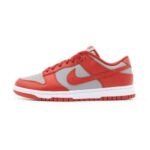 Nike Dunk Low Retro UNLV Varsity Red Medium Grey White Orange - Image 2