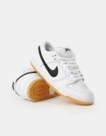 Nike SB Dunk Low White & Gum Light Brown - Image 2