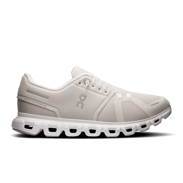 On Cloud 6 Pearl White