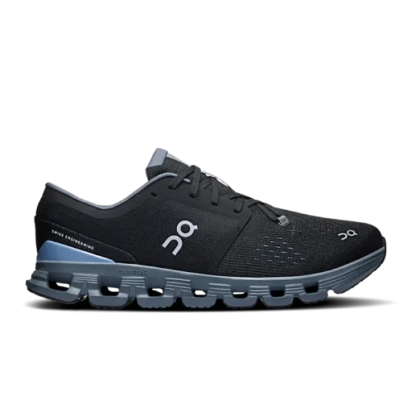 On Running Cloud X 4 Black & Chambray