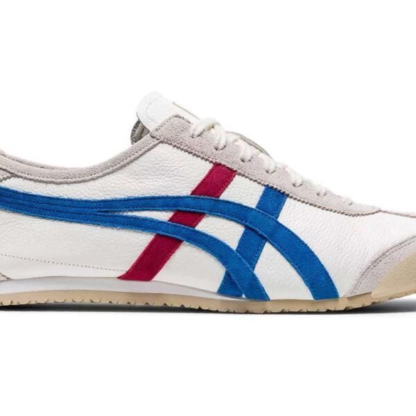 Onitsuka Tiger Men’s Mexico 66 Vin  White & Directoire Blue