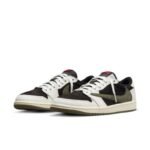 Travis Scott x Air Jordan 1 Low OG Olive - Image 2