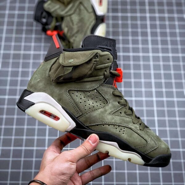 Travis Scott x Nike Air Jordan 6 Medium Olive