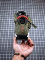 Travis Scott x Nike Air Jordan 6 Medium Olive - Image 7