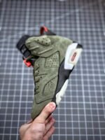 Travis Scott x Nike Air Jordan 6 Medium Olive - Image 6