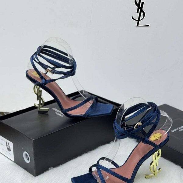 Saint Laurent Blue Opyum Sandal