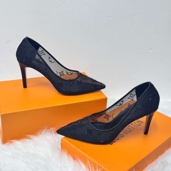 Louis Vuitton Black Gala Pump
