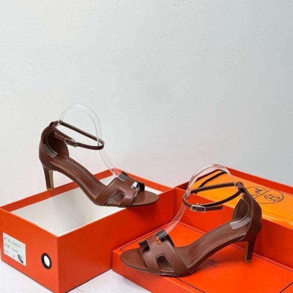 Hermes Joy Brown Sandal