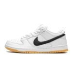 Nike SB Dunk Low White & Gum Light Brown