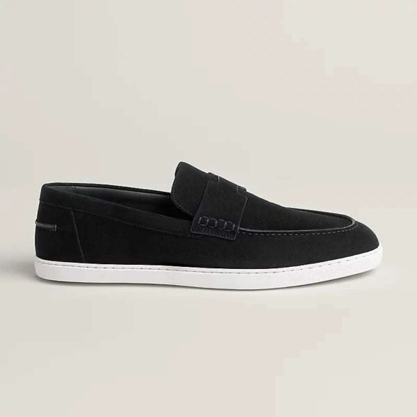 Hermes Job Loafer Black