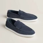Hermes Job Loafer Blue - Image 2
