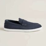 Hermes Job Loafer Blue